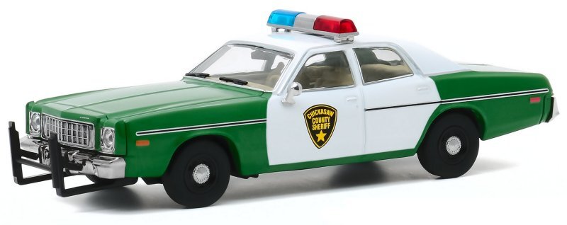 PLYMOUTH Fury - 1975 - Chickasaw County Sheriff - Greenlight 1:43