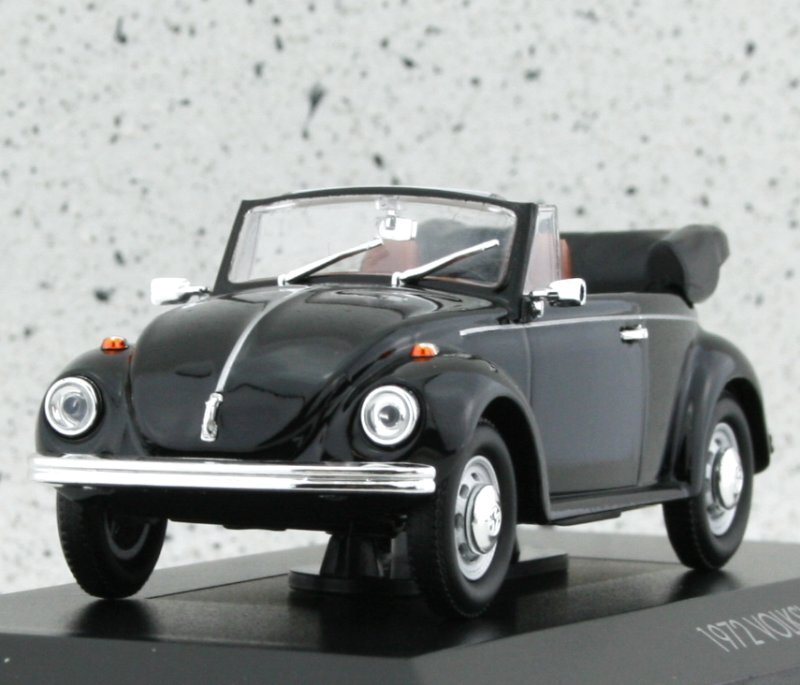VW Volkswagen Käfer / Beetle Cabrio - black - Lucky Die Cast 1:43