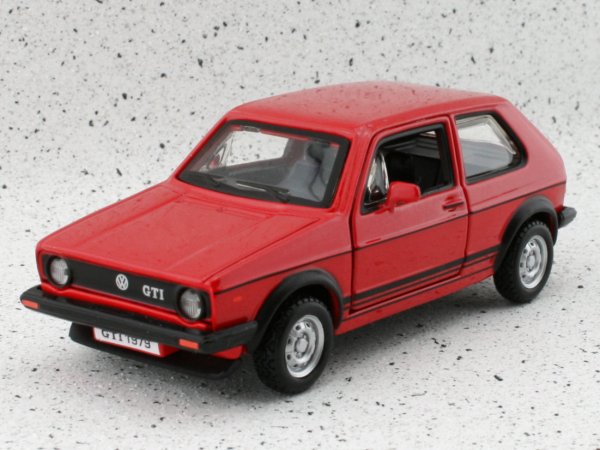VW Volkswagen Golf GTI - red - Bburago 1:32