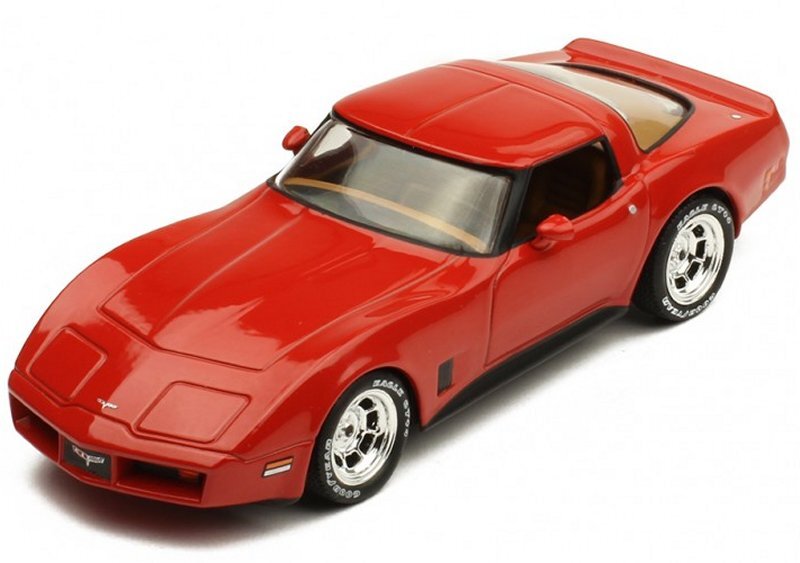 CHEVROLET Corvette C3 - 1980 - red - IXO 1:43