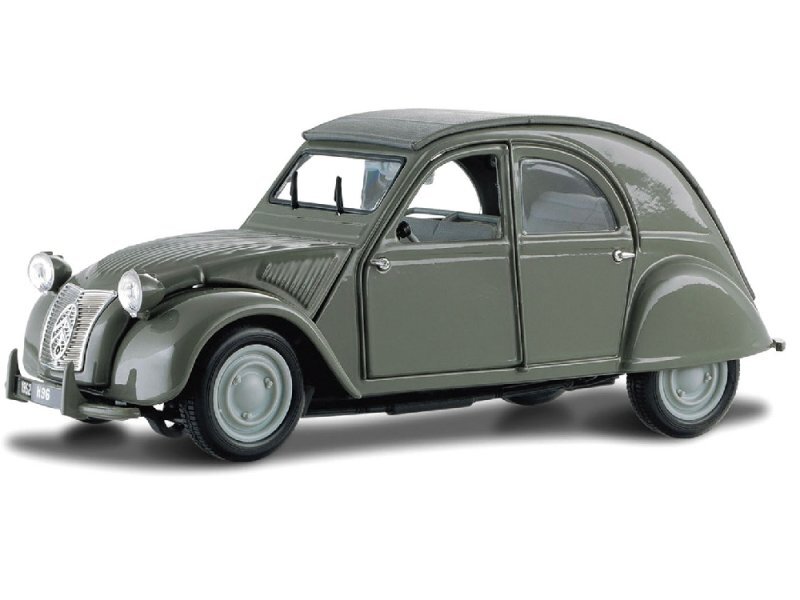 CITROEN 2 CV - 1952 - grey - Bburago 1:32