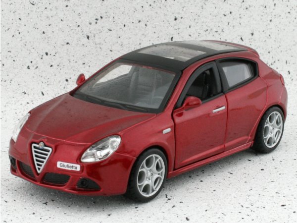 ALFA ROMEO Giulietta - redmetallic - Bburago 1:32