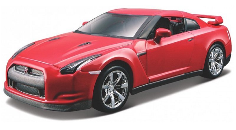 NISSAN GT-R (R35) - 2009 - red - Bburago 1:32