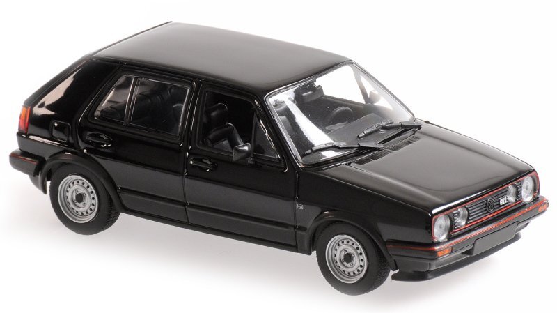 VW Volkswagen Golf GTI - 1985 - black - Maxichamps 1:43