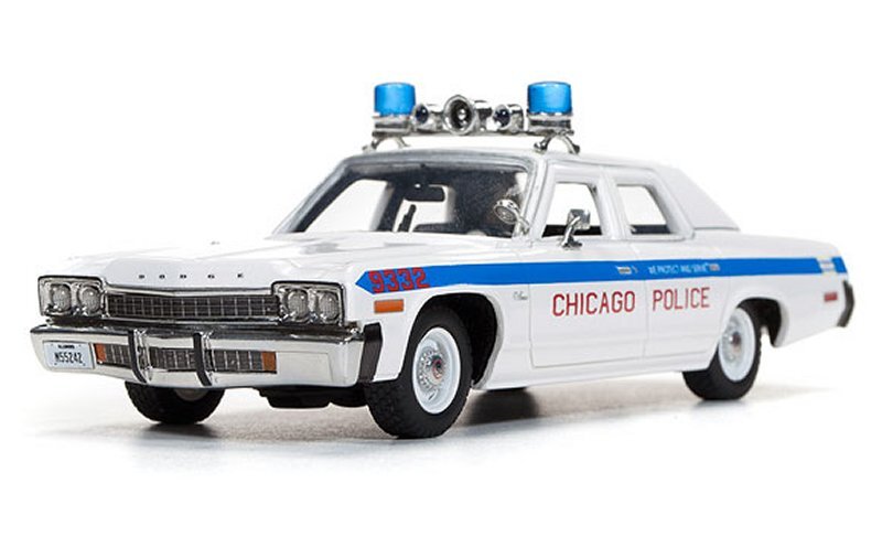 DODGE Monaco - 1974 - Chicago Police - Auto World 1:43
