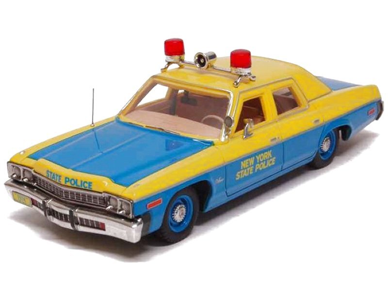 DODGE Monaco - 1974 - New York State Police - Auto World 1:43