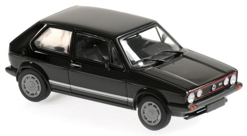 VW Volkswagen Golf GTI - 1983 - black - Maxichamps 1:43