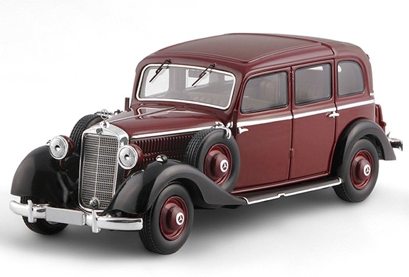MB Mercedes Benz 260D Pullman Landaulet - 1936 / 1940 - redbrown - ESVAL 1:43