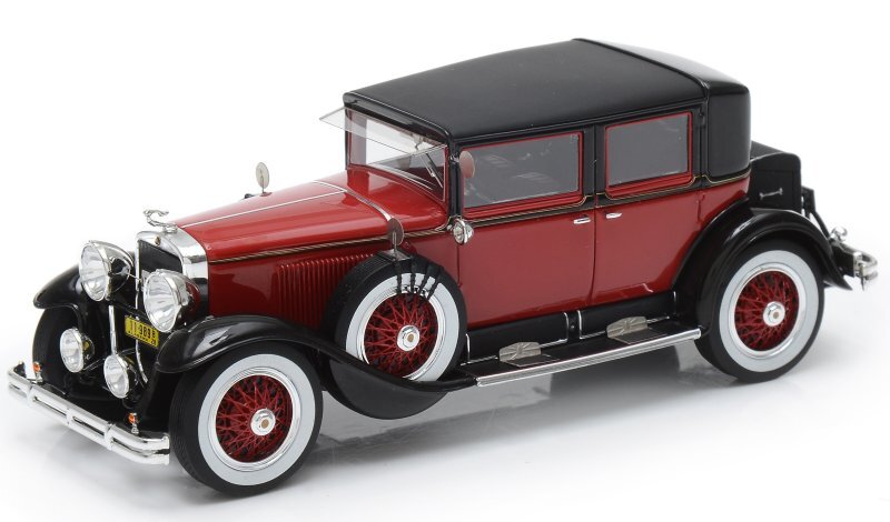 CADILLAC Series 341 A Town Sedan - 1928 - red / black - ESVAL 1:43