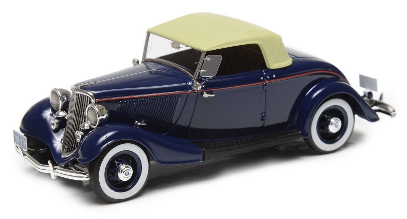 FORD Model 40 Roadster - 1933 - darkblue - ESVAL 1:43