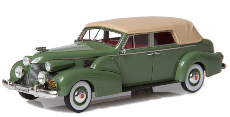 CADILLAC Series 75 Fleetwood - 1939 - green / cream - Esval 1:43