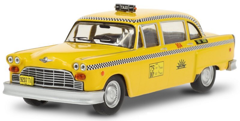 CHECKER Taxi Cab - Sunshine Company - 1974 -  - Greenlight 1:43