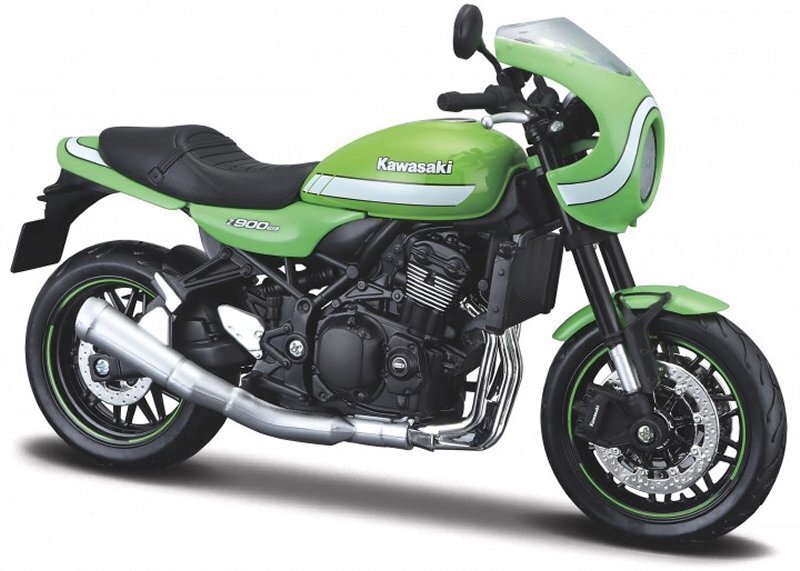 KAWASAKI Z900 RS Cafe - green - Maisto 1:12