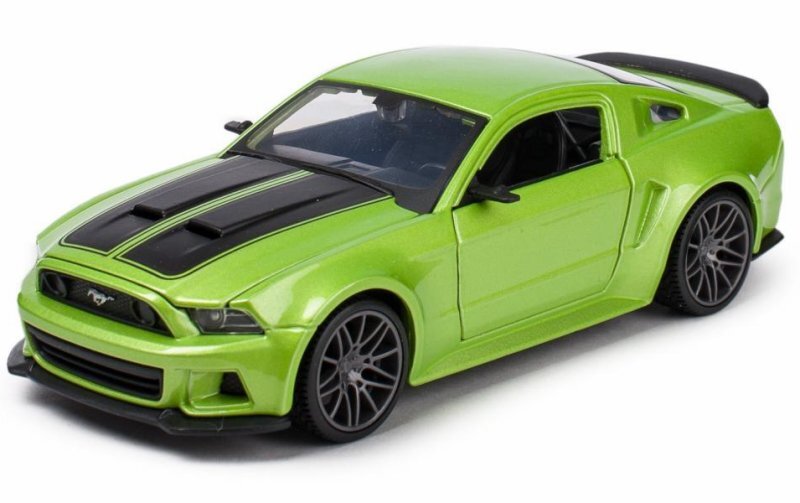 FORD Mustang Street Racer - 2014 - greenmetallic - Maisto 1:24