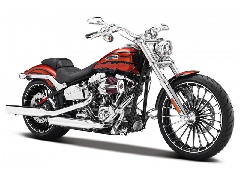 HARLEY-DAVIDSON CVO Breakout - 2014 - orangemetallic - Maisto 1:12