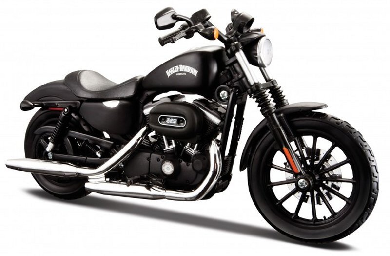 HARLEY-DAVIDSON Sportster Iron 883 - 2014 - black dull - Maisto 1:12