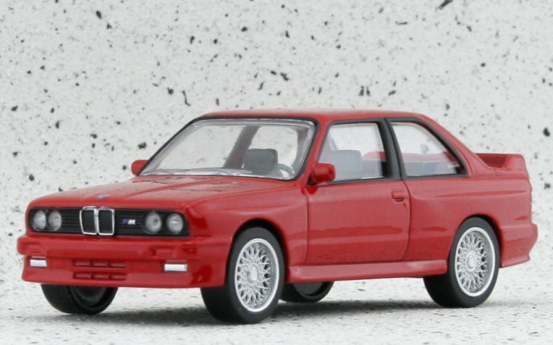 BMW M3 - E30 - red - Norev 1:43