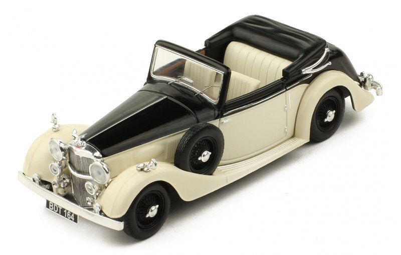 ALVIS 4.3 Litre Drophead Convertible - 1938 - cream / black - IXO 1:43