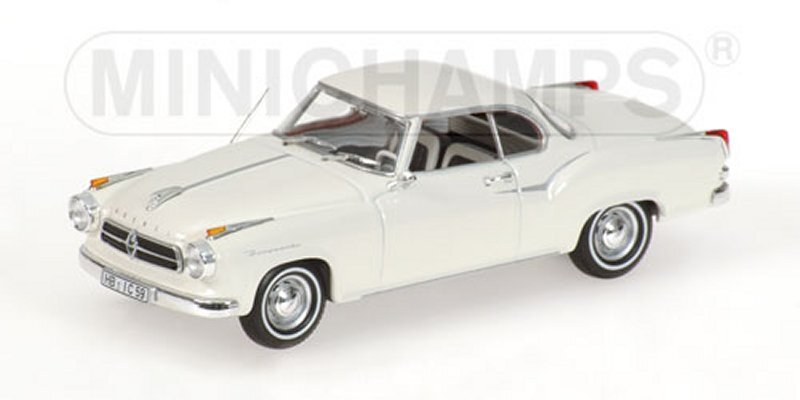 BORGWARD Isabella Coupe - 1959 - white - Minichamps 1:43