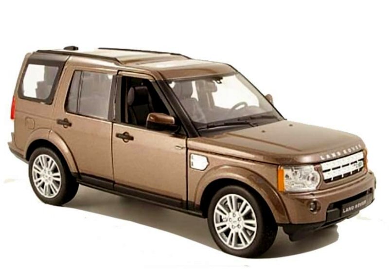 LAND ROVER Discovery 4 - brownmetallic - WELLY 1:24