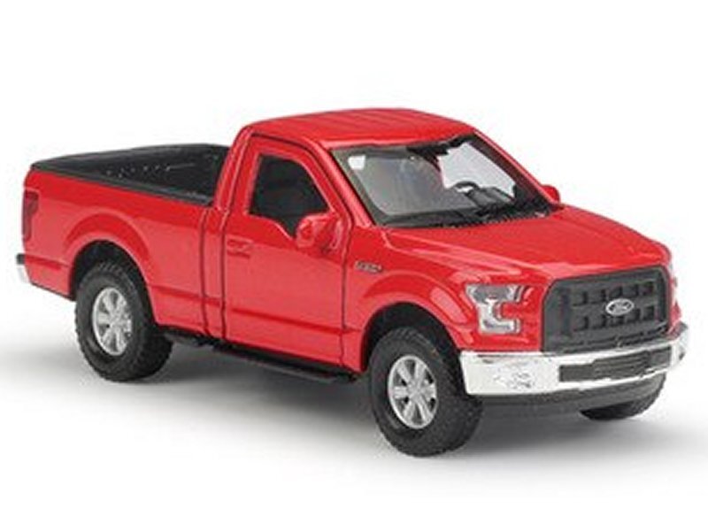 FORD F-150 Regular Cab - 2015 - red - WELLY 1:24