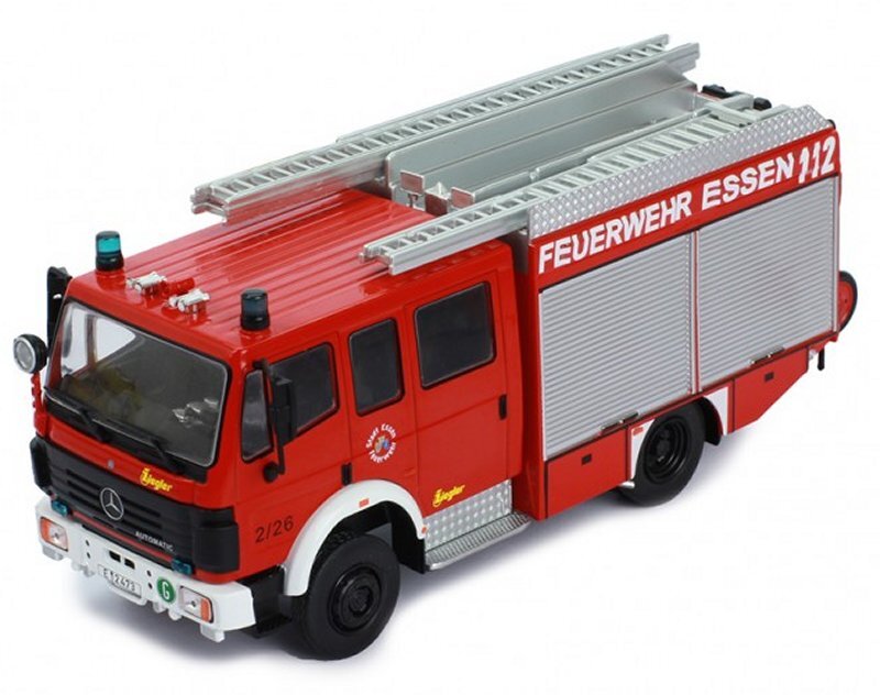 MB Mercedes Benz LF 16/12 - 1995 - German Firetruck - IXO 1:43