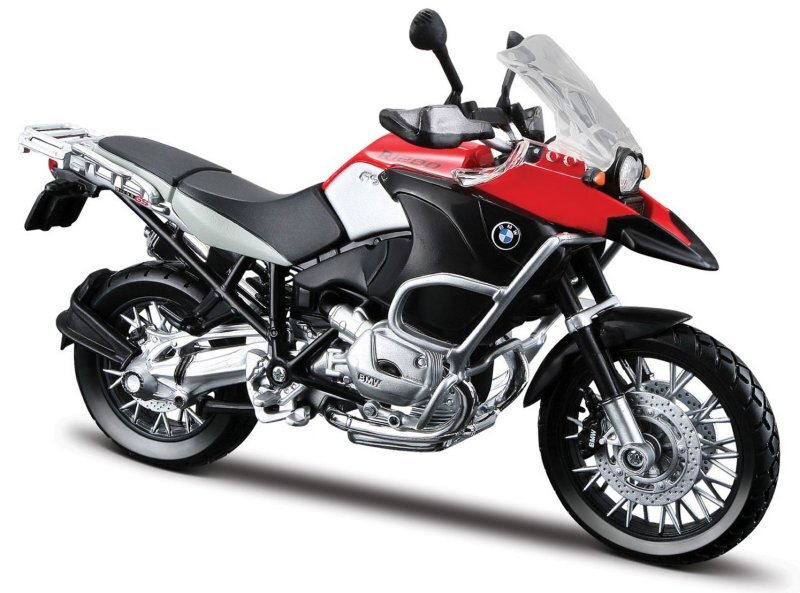 BMW R 1200 GS - red / black - Maisto 1:12