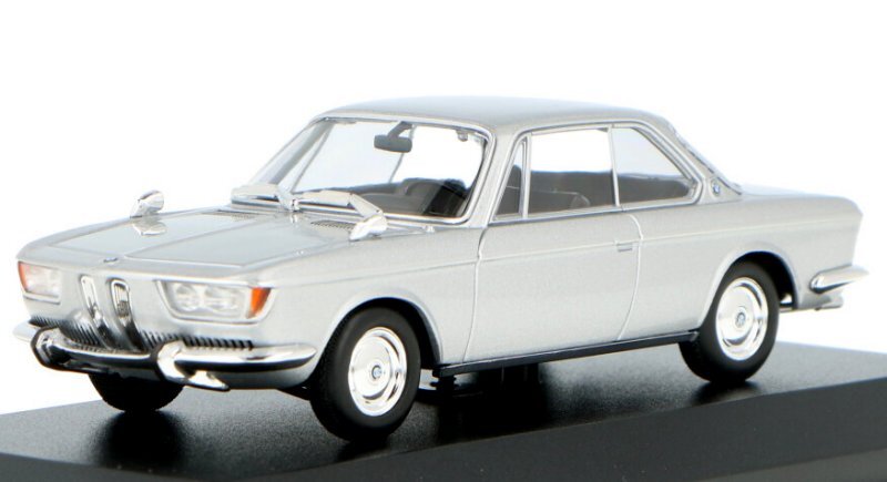 BMW 2000 CS - 1967 - silver - Maxichamps 1:43