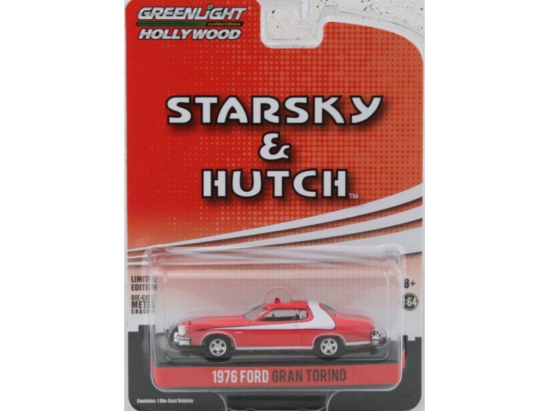 FORD Gran Torino - 1976 - Starsky & Hutch / Dirty Version - Greenlight 1:64