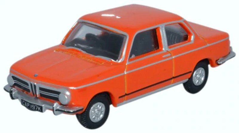 BMW 2002 - Colorado orange - Oxford 1:76