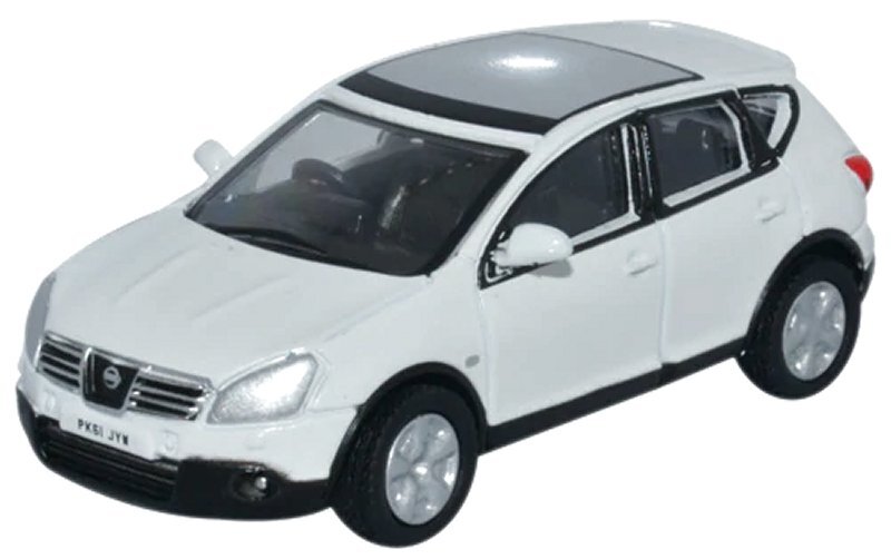 NISSAN Qashqai - white - Oxford 1:76