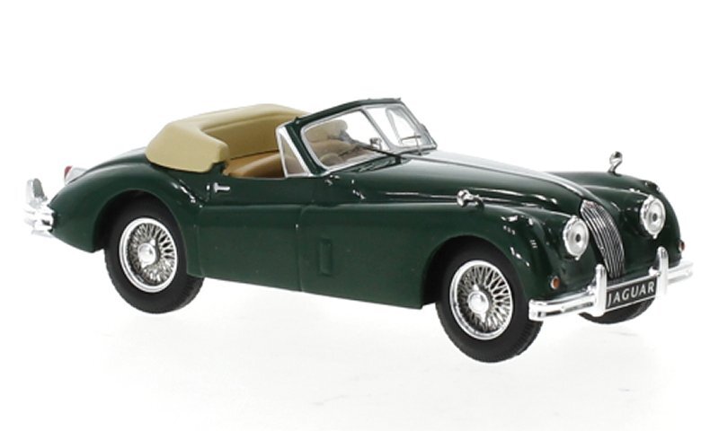 JAGUAR XK 140 Cabrio - 1956 - darkgreen - IXO 1:43