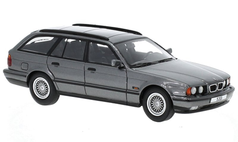 BMW 530i Touring / E34 - greymetallic - NEO 1:43