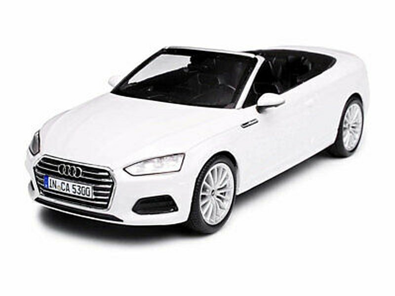 AUDI A5 Cabriolet - 2017 - Tofana white - Audi Dealer 1:43