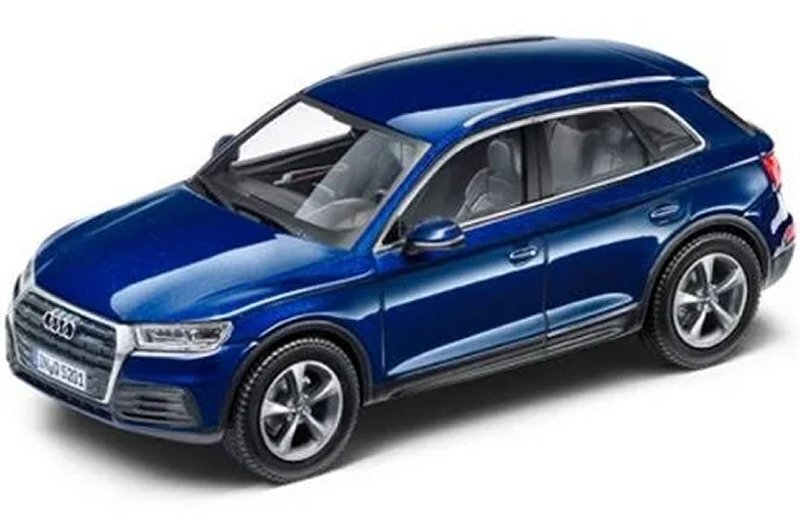 AUDI Q5 - 2016 - Navara blue - AUDI Dealer 1:43