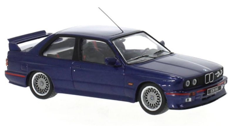 BMW M3 Sport Evolution / E30 - 1990 - bluemetallic - IXO 1:43