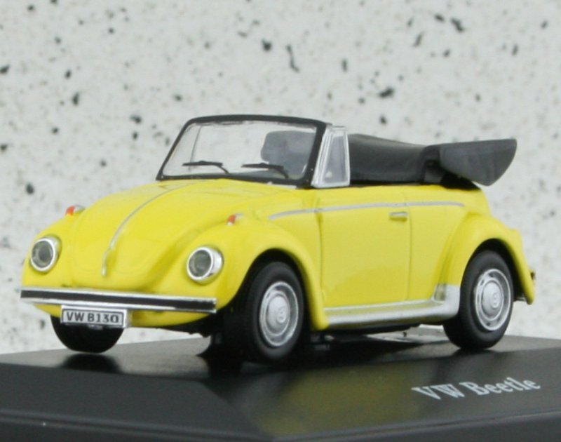 VW Volkswagen Käfer / Beetle - yellow - Cararama 1:72