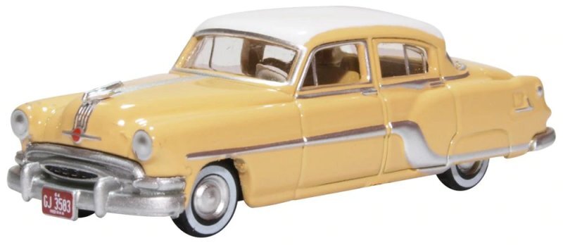 PONTIAC Chieftain 4-Door - 1954 - Winter maize - Oxford 1:87