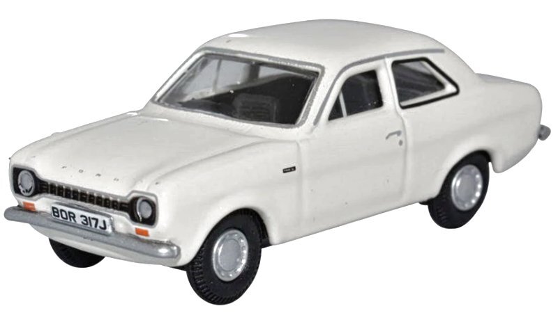 FORD Escort MKI - ermine white - Oxford 1:76