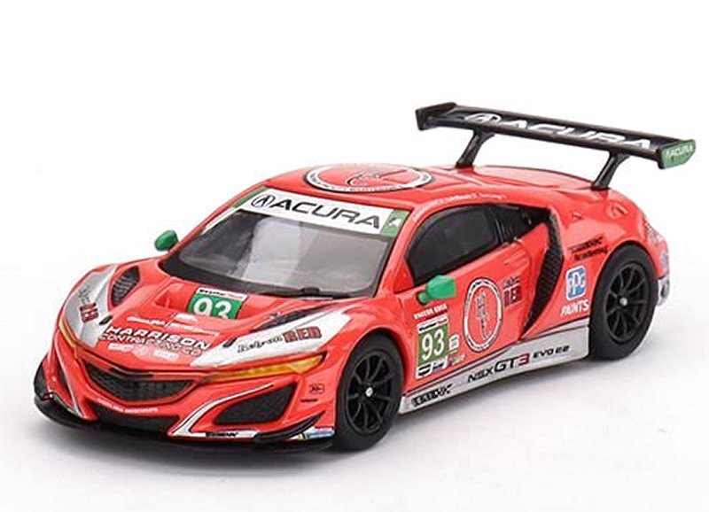 ACURA NSX GT3 Evo22 - #93 WTR Edge IMSA - 2023 - 24h Daytona - Mini GT 1:64