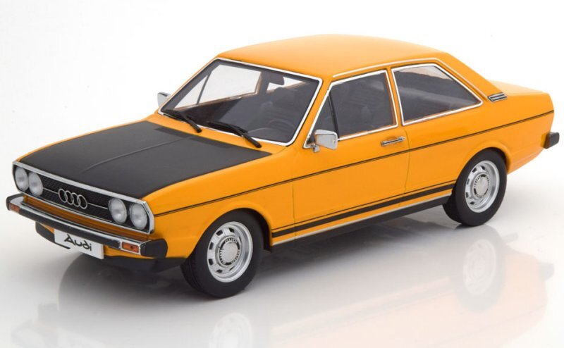 AUDI 80 GTE - 1972 - yellow / black - KK 1:18