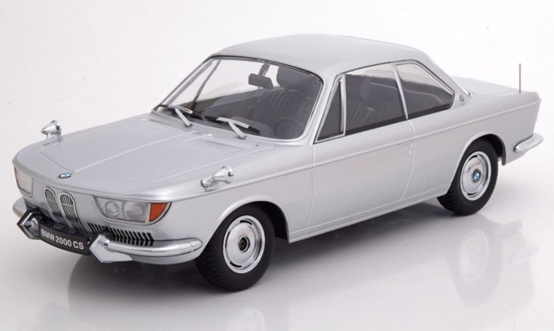 BMW 2000 CS - 1965 - silver - KK 1:18