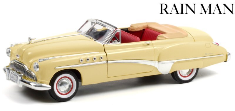 BUICK Roadmaster - Rain Man Movie - 1949 - cream - Greenlight 1:18