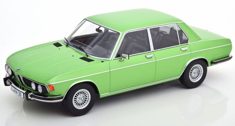 BMW 3.0 S - E3 - 1971 - greenmetallic - KK 1:18