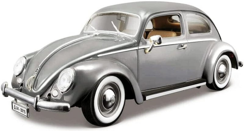 VW Volkswagen Käfer / Beetle - 1955 - grey - Bburago 1:18