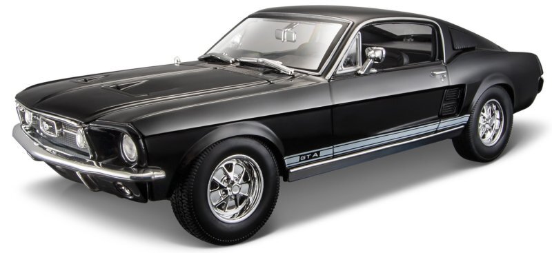 FORD Mustang GTA Fastback - 1967 - black - Maisto 1:18