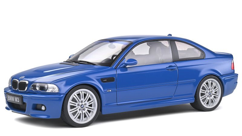 BMW M3 Coupe - E46 - 2000 - laguna blue - SOLIDO 1:18