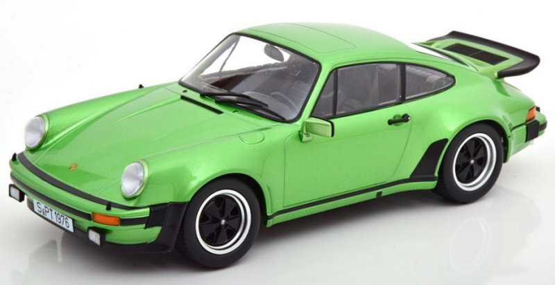 PORSCHE 911 (930) Turbo 3.0 - 1978 - greenmetallic - KK 1:18