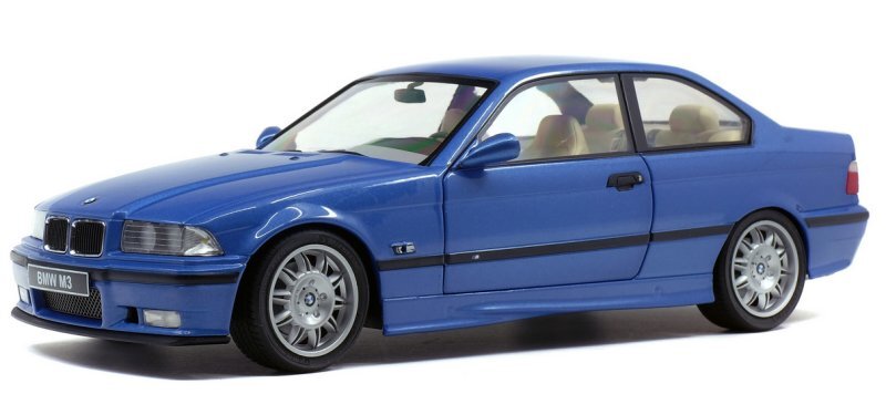 BMW M3 Coupe - E36 - 1990 - bluemetallic - SOLIDO 1:18