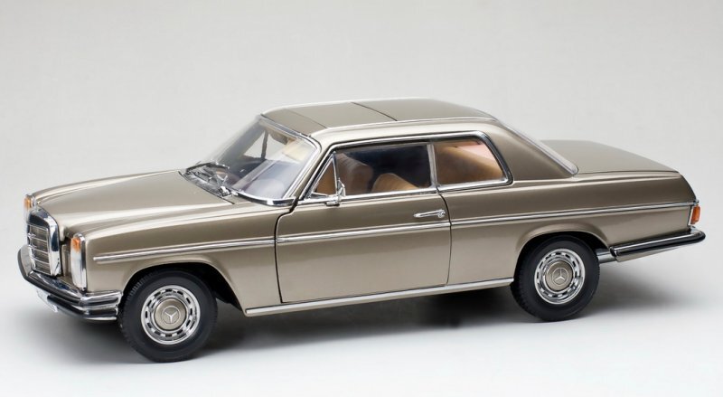MB Mercedes Benz Strich 8 Coupe /8 - 1973 - beige gray metallic - Sun Star 1:18